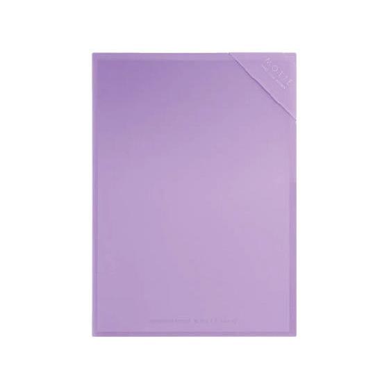 コクヨ ハードクリヤーホルダー〈モッテ〉A3見開き 紫 フ-LM755V 見開きタイプ Ａ４ Ａ３ ...