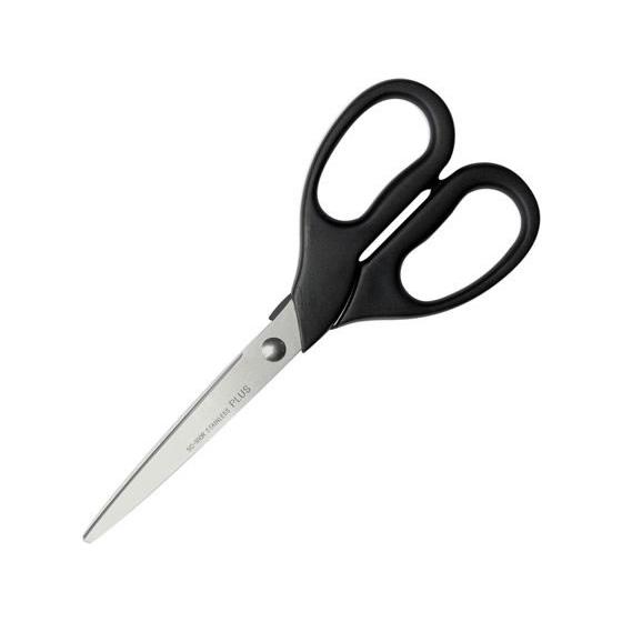 【お取り寄せ】プラス はさみ スタンダードシーザズ ステンレス ブラック SC-160R はさみ 切...