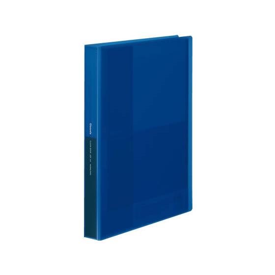 コクヨ クリヤーブック(Glassele)固定式 A4 60P ブルー ラ-GL60B Ａ４ 固定式...