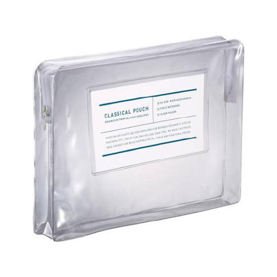 コクヨ A4ケース〈クラシカルポーチ〉 クリア F-VBF230T ケースファイル 書類ケース 書類...