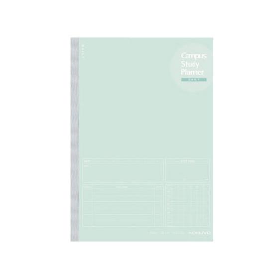 コクヨ キャンパス スタディプランナー(ノート) A5 デイリー罫 ミントグリーン 用途別ノート