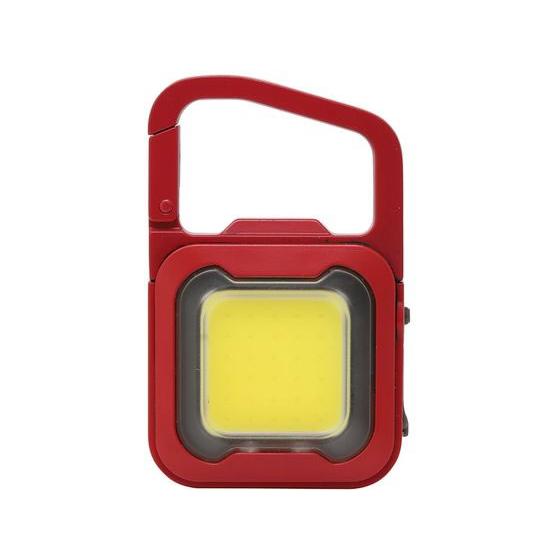 【お取り寄せ】ムサシ 充電式スーパーフラッシュライト 6W レッド COB-WL007R 懐中電灯 ...