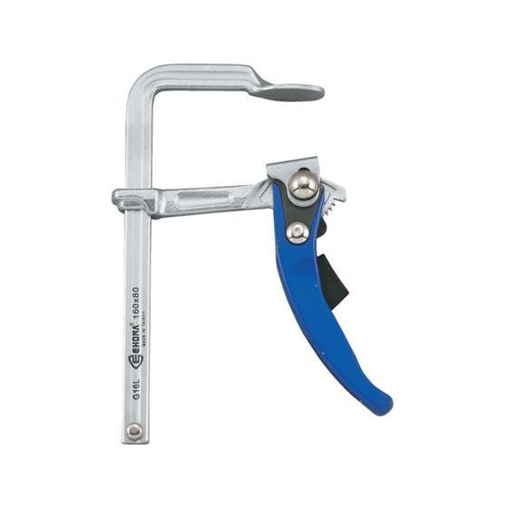 【お取り寄せ】TRUSCO エホマクランプ 最大口開800mm×深さ120mm G-80L クランプ...