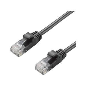 エレコム Cat5e LANケーブル やわらか 5m LD-CTY/BK5（ブラック）×1本の商品画像