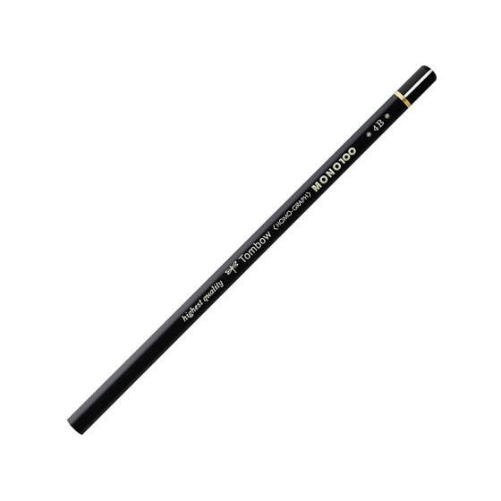 【お取り寄せ】トンボ鉛筆 鉛筆モノ100 4B MONO-1004B