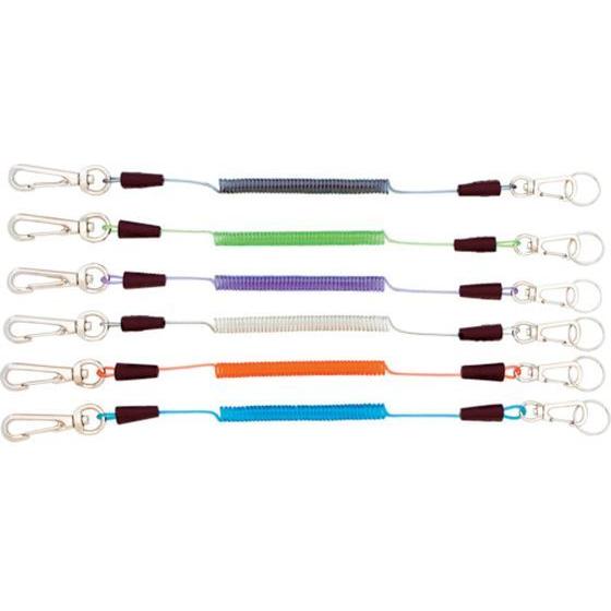 【お取り寄せ】OH 落下防止用セーフティコードステンレスワイヤー入 WLL0.5Kg レッド 墜落制...