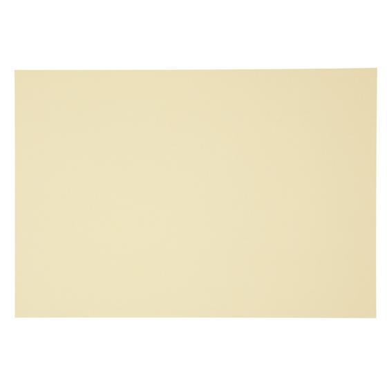 再生色画用紙 四ツ切 クリーム 5枚 4NCR-101 色画用紙 四つ切 図画 工作 教材 学童