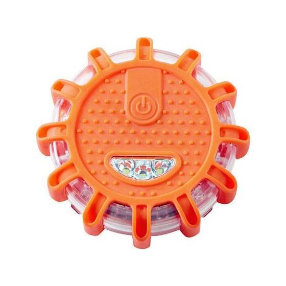 【お取り寄せ】TRUSCO 電池式LED警告灯 赤色 TLWL-R 作業灯 物流 現場 安全 作業