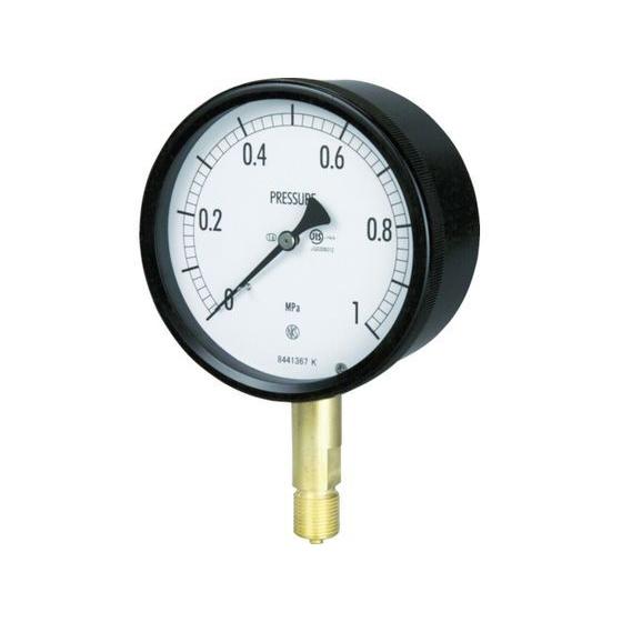 【お取り寄せ】長野 密閉形圧力計 A枠立型 Φ100 最小目盛0.100 BE10-131-6.0M...