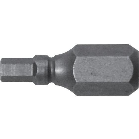 【お取り寄せ】アネックス 溝付超短六角レンチビット1本組 対辺3×19 AK-51P-H3-19 片...