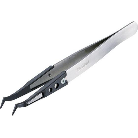 【お取り寄せ】HOZAN ESDチップピンセット P-642-S ピンセット はんだ 静電気対策用品...