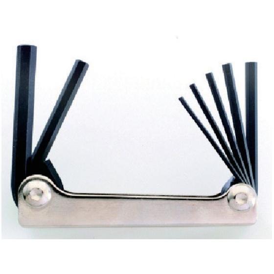 【お取り寄せ】ボンダス メタルナイフ型ツール ミリ7本組(1.5-6mm) MHF7MS 六角棒レン...