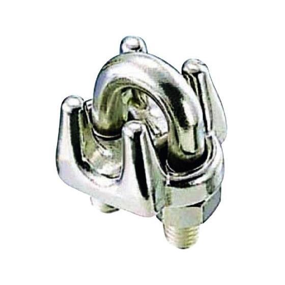 【お取り寄せ】水本 ステンレス ワイヤークリップ SUS316 使用ロープ径14mm B-2476 ...