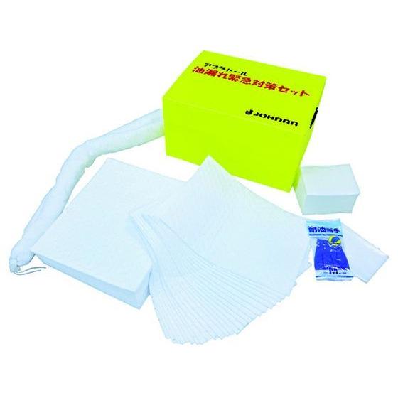 【お取り寄せ】JOHNAN 油吸収材アブラトール 油専用緊急対策セット D-1 吸収材 清掃用品 オ...