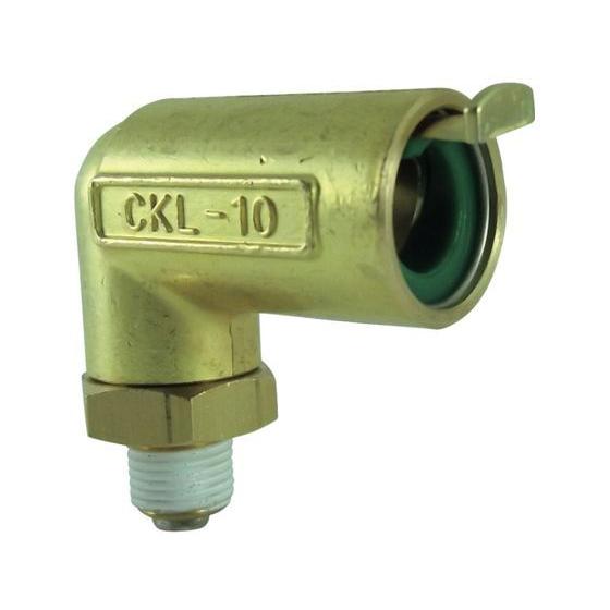 【お取り寄せ】チヨダ タッチコネクターエルボコネクター(金属) 接続口径R1／8 CKL-10-01...