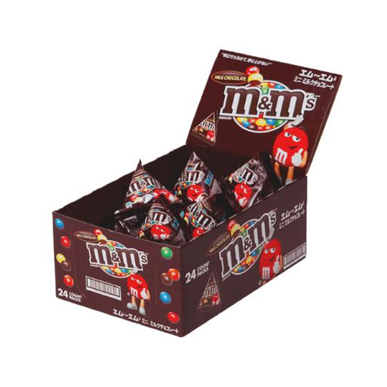 マースジャパン M&amp;M’sミニミルクチョコレート×24個  チョコレート菓子 スナック菓子 お菓子
