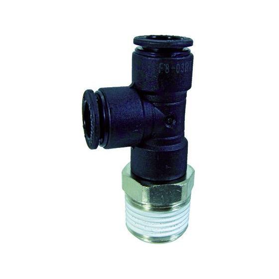 【お取り寄せ】チヨダ ファイブメイルランティ 8mm・R3／8 F8-03RT 汎用管継手 コンプレ...