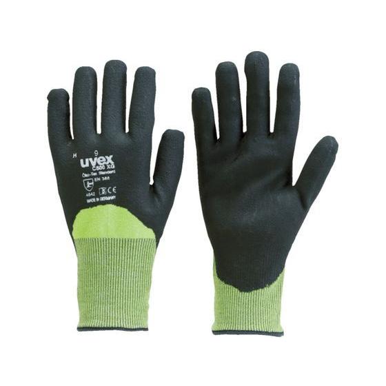 【お取り寄せ】UVEX C500 ウェット XG L 6060069 耐切創手袋 作業用手袋