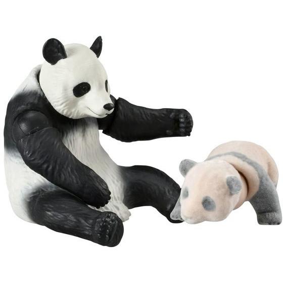 【お取り寄せ】タカラトミー アニア AL-27 ジャイアントパンダ親子 アニア 人形 ぬいぐるみ お...