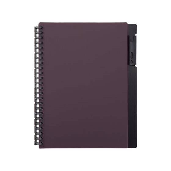 【お取り寄せ】リヒトラブ SELFANA オープンリングノート A5 ボルドーブラック N7201-...