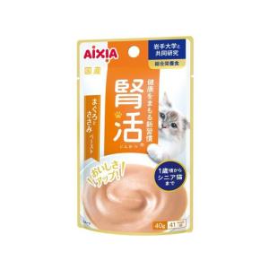 【お取り寄せ】アイシア 腎活 まぐろとささみ ペースト 40g JK-3 アイシア ウェットフード 猫 ペット キャットフード