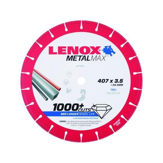 【お取り寄せ】LENOX メタルマックス 405mm 2005033  カッター ホイール 研削研磨...