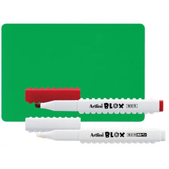 【お取り寄せ】シヤチハタ BLOX暗記用 赤色ペンセット KTX-330 S-R 暗記用ペン 水性ペ...