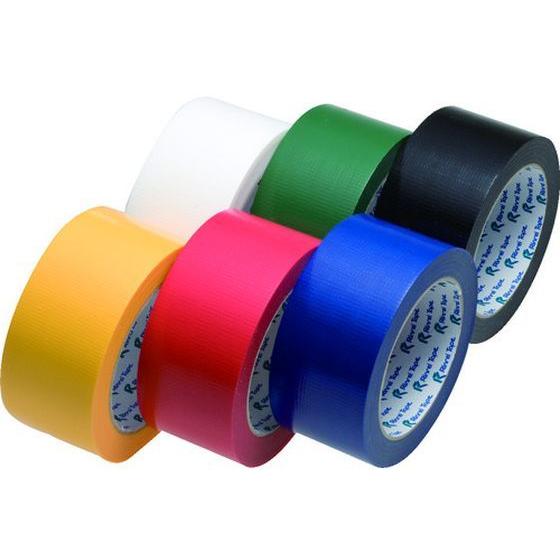 【お取り寄せ】リンレイテープ 包装用PEワリフテープ EF674 50×25 黒色 黒 養生テープ ...