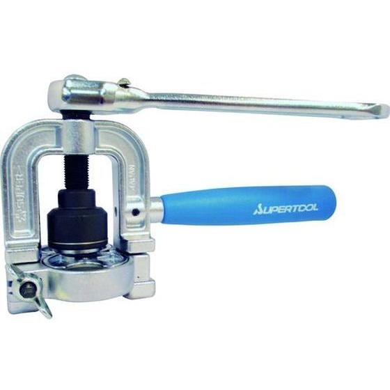 【お取り寄せ】スーパー フレキ管ツバ出し工具(ラチエットハンドル式) TH406R 空調配管工具 水...