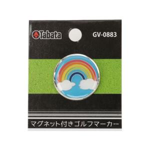 【お取り寄せ】タバタゴルフ マグネットマーカー レインボー GV0883-O