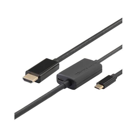 【お取り寄せ】ラトックシステム USBType-CtoHDMI変換ケーブル2m RS-UCHD4K6...