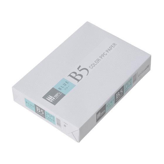 APPJ カラーコピー用紙 ブルー B5 500枚 CPB004