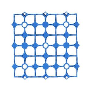 【お取り寄せ】コンドル ジョイントスノコ ハイテックマット 青 F-34-HK-BL すのこ 清掃 衛生 水廻り 厨房 キッチン