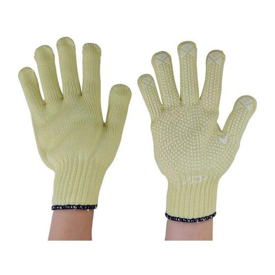 【お取り寄せ】丸和ケミカル アラミドシリコンすべり止め付き手袋Mサイズ 4631 アラミド 耐切創手...