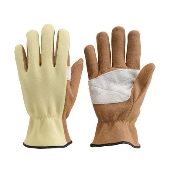 【お取り寄せ】TRUSCO ザイロン耐切創手袋 平当て部補強タイプ Lサイズ アラミド 耐切創手袋 ...