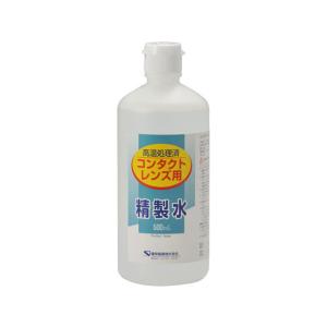 健栄製薬 コンタクトレンズ用 精製水 500ml  ソフトレンズ コンタクトケア アイケア｜jetprice