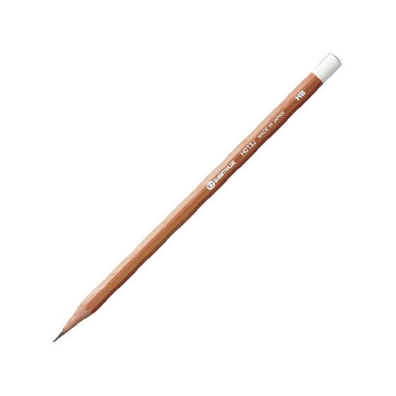 【お取り寄せ】スマートバリュー 消しゴム付鉛筆 HB 12本入 H013J-HB-12P  鉛筆 Ｈ...