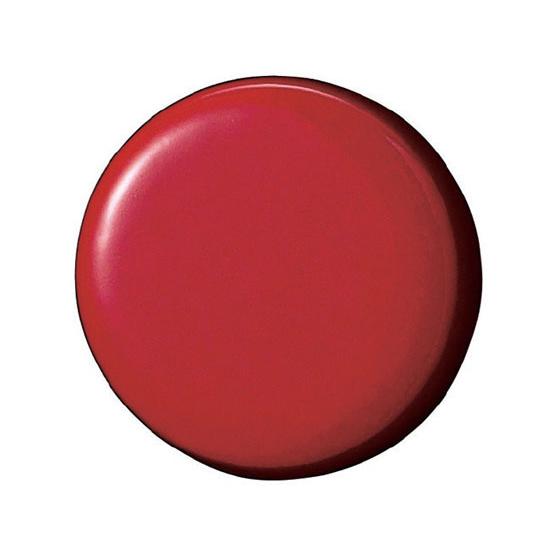 【お取り寄せ】スマートバリュー 両面強力カラーマグネット コーティング 18mm 赤 10個 カラー...