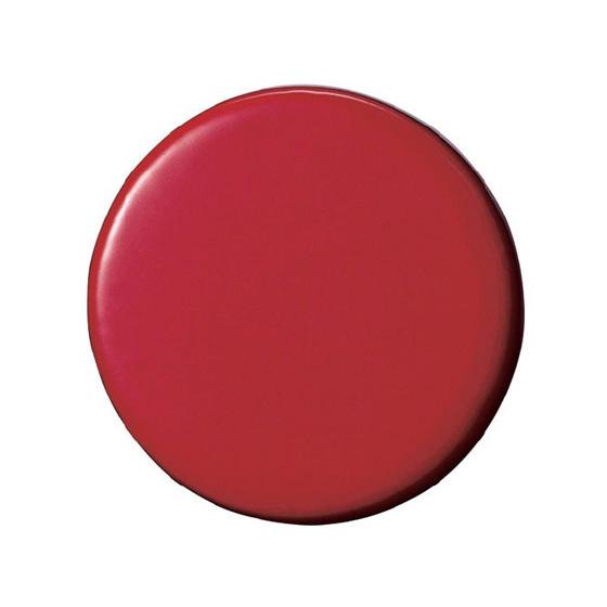 【お取り寄せ】スマートバリュー 両面強力カラーマグネット コーティング 30mm 赤 10個 カラー...