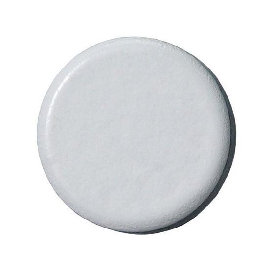 【お取り寄せ】スマートバリュー 両面強力カラーマグネット塗装18mm 白10個 B272J-W カラ...