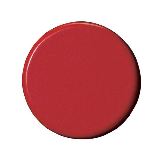 【お取り寄せ】スマートバリュー 両面強力カラーマグネット塗装25mm 赤10個 B273J-R カラ...