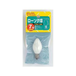 ローソク球 7W E12 ホワイト G-1107H（W）の商品画像