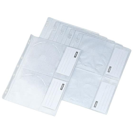 【お取り寄せ】サンワサプライ 追加ファイル 5枚 FF-CD20P ＣＤ ＤＶＤファイル メディアケ...