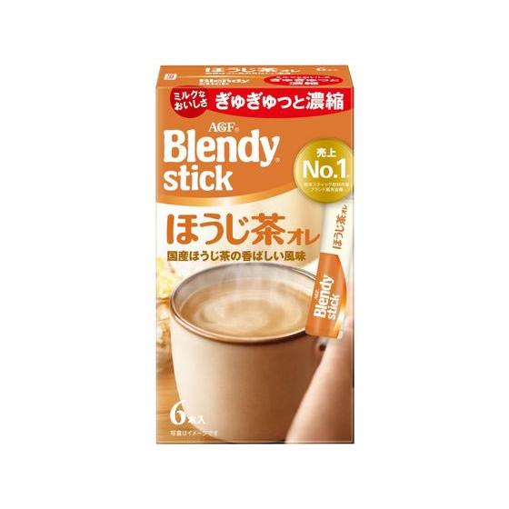 AGF ブレンディ スティック ほうじ茶オレ 6本 粉末 スティック ラテ 紅茶 ココア 飲料