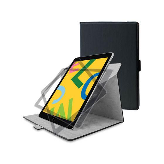 エレコム iPad 10.2 2019 ソフトレザーケース 360度 TB-A19R360BK タブ...