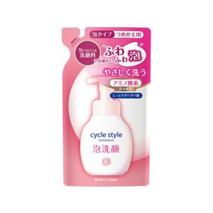 サイクルスタイル 泡洗顔フォーム 詰替 ( 220ml*6袋セット )/ : 爽快
