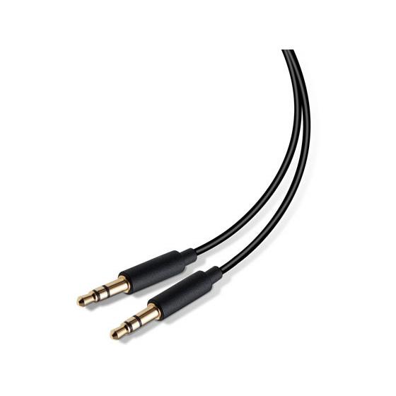 【お取り寄せ】エレコム AUXケーブル φ3.5オス-オス スリム 1m AX-35M10BK オー...