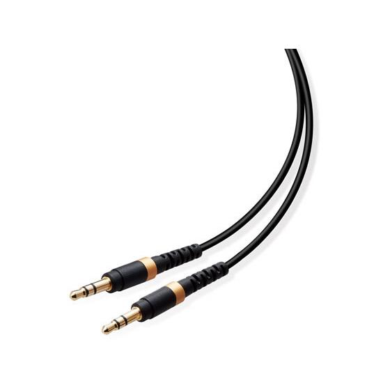 【お取り寄せ】エレコム 高耐久AUXケーブルφ3.5オス-オス スリム 1m AX-35MS10BK...