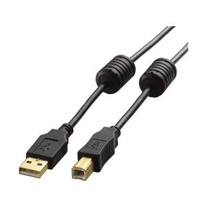 【お取り寄せ】エレコム USB VIDEOケーブル USB2.0 A-B 2m DH-AB2F20BKの商品画像