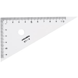 西敬 12cmがくどう三角定規(目盛10cm) GT-4